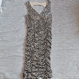 Leopard Print Sleeveless Dress